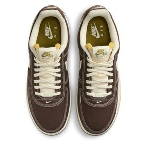 🆕🎄NIB AIR FORCE 1 '07 PREMIUM - BAROQUE BROWN/COCONUT MILK/PACIFIC MOSS